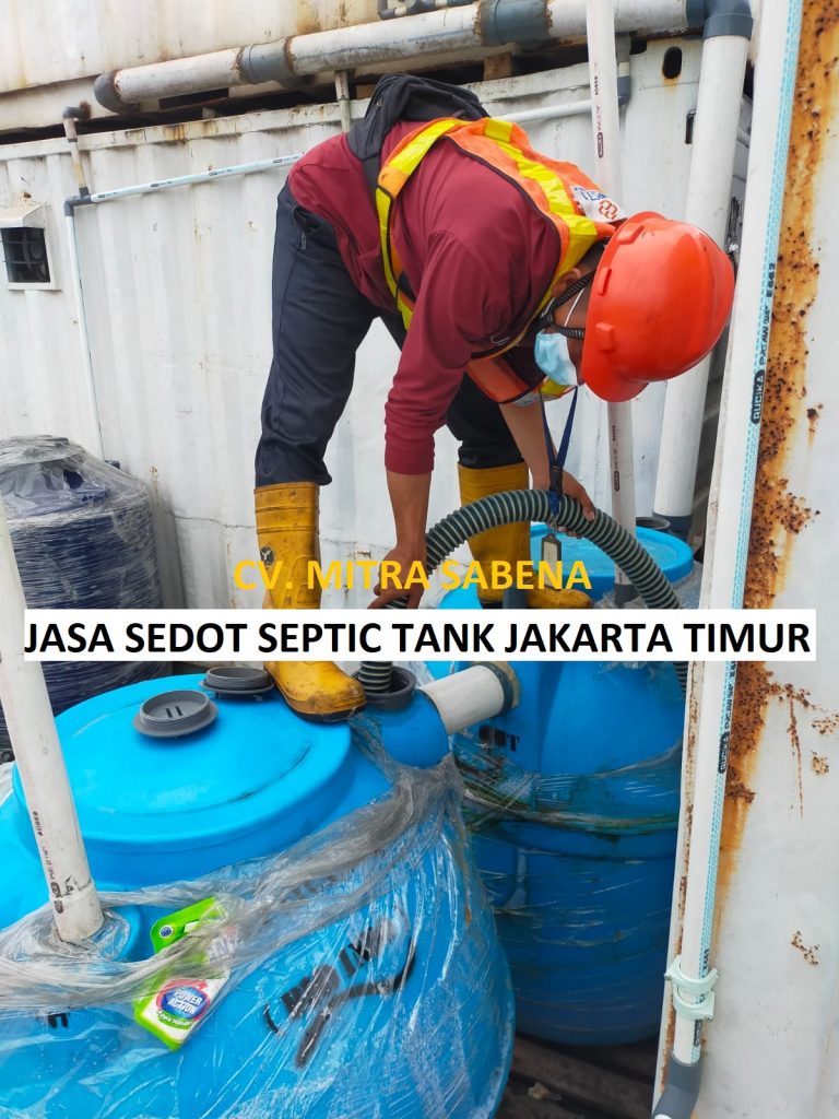 Jasa Sedot Septic Tank Jakarta Timur