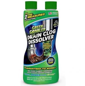 Pembersih Saluran Air Terbaik untuk Toilet - Green Gobbler Liquid Hair & Grease Clog Remover