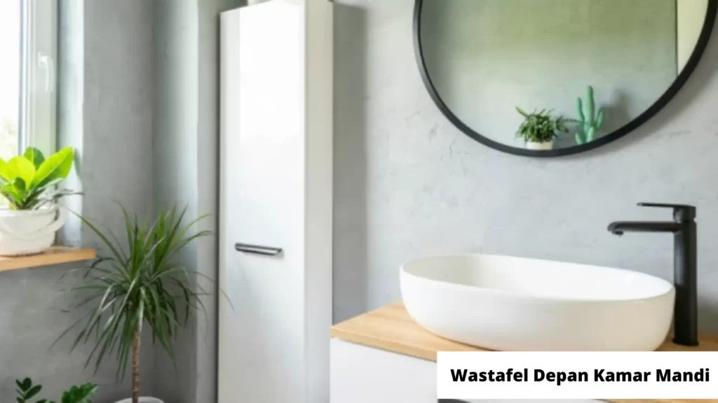 Wastafel Depan Kamar Mandi
