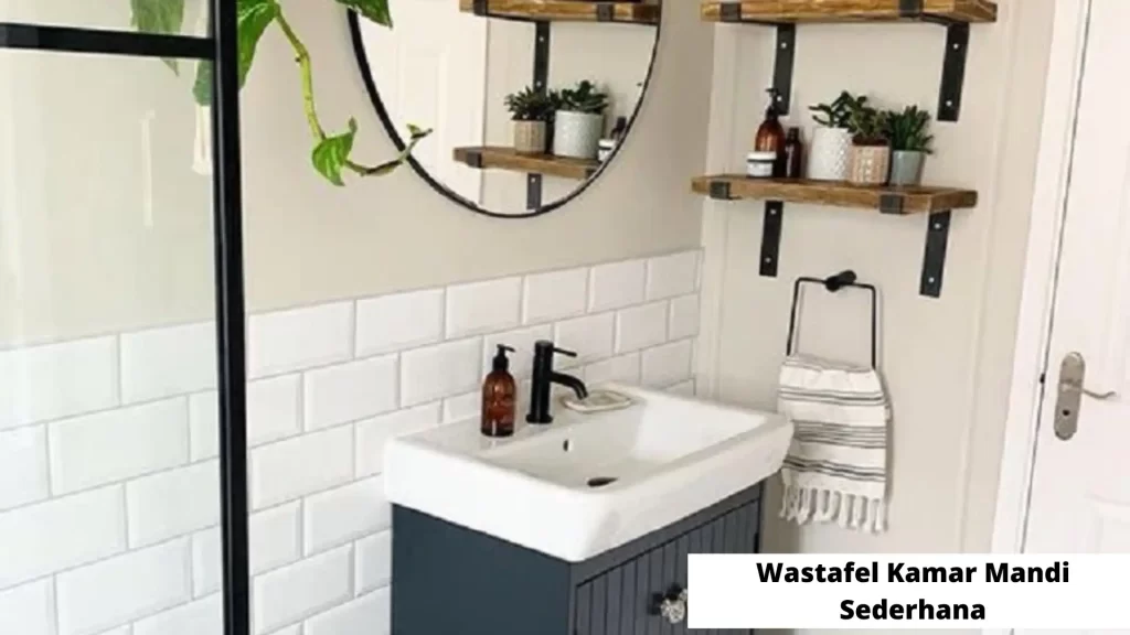 Wastafel Kamar Mandi Sederhana