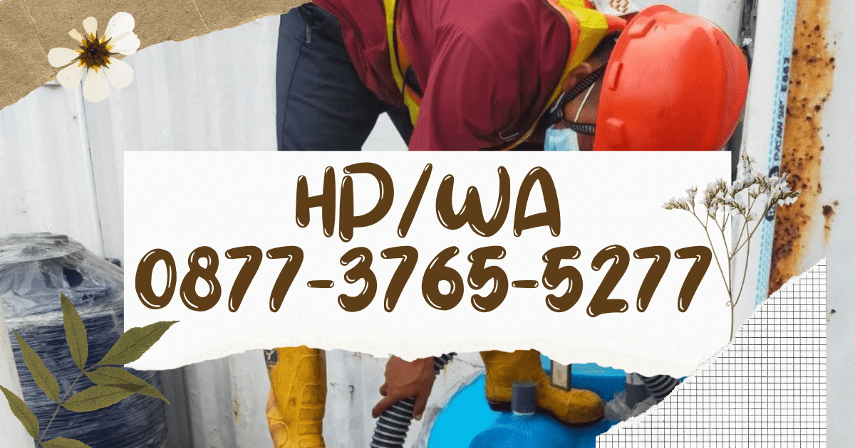 Peralatan modern untuk sedot WC